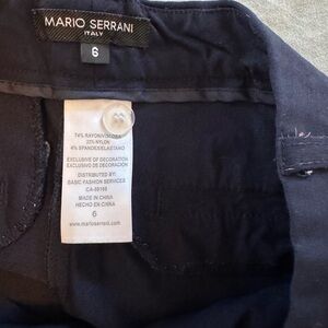 Mario Serrani Italy Women’s Stretch Pants – Navy Blue – Size 6